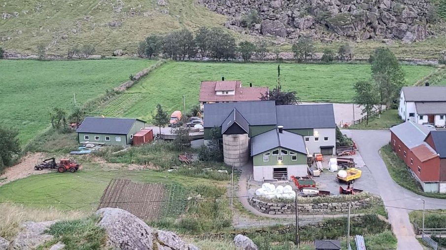 Nytt geitefjøs i Gjesdal